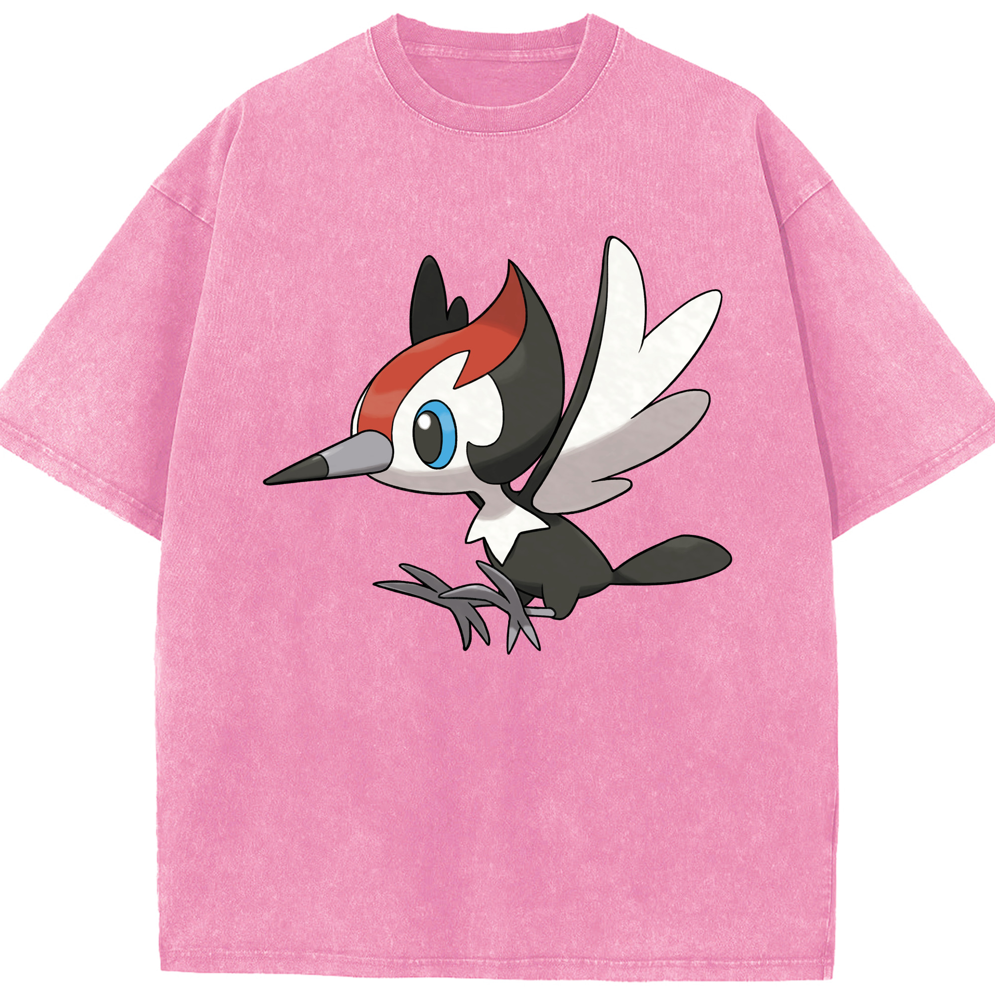 （画像用） ポケットモンスター Pokémon 綿100% ヴィンテージ風 半袖Tシャツ（フロントプリント）